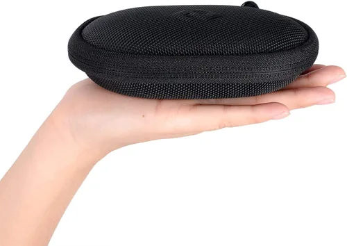 Vista 6 de Smatree Funda rígida para auriculares compatible con BeatsX, Beats Flex, Powerbeats2, Powerbeats3, auriculares deportivos Bluetooth, funda de Negro