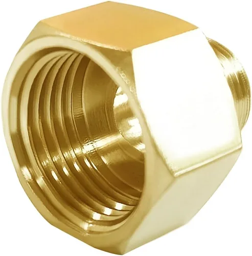 Vista 7 de Joywayus Adaptador de tubería de rosca macho de compresión de 1/2 G a 3/8, conector de grifo reductor de latón, adaptador de manguera de agua