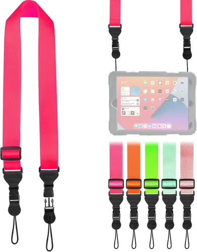 Vista 32 de FIEIL Correa de hombro ajustable, correa de nailon para cámara, cómoda correa para el cuello para iPad, tableta de teléfono celular, cámara, laptop