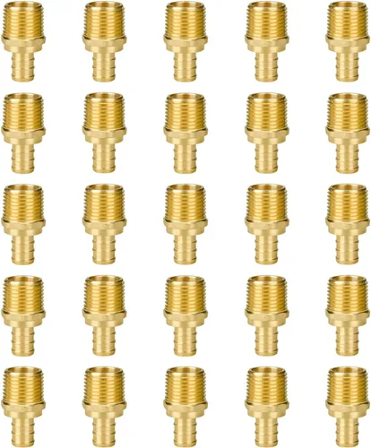 Vista 48 de SUNGATOR Paquete de 2 acoplamientos Pex de 1 pulgada, accesorios Pex de 1 pulgada