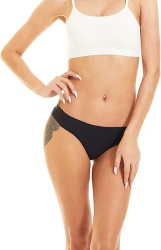 Vista 2 de Bolivelan Ropa interior de bikini hipster con tangas invisibles para mujer