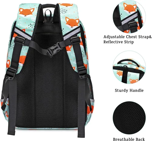 Vista 5 de Mochilas escolares para niñas, niños y adolescentes