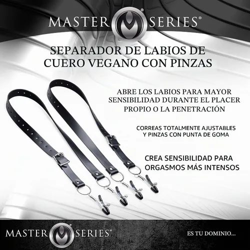 Vista 2 de Extender las correas esparcidoras de labios con abrazaderas