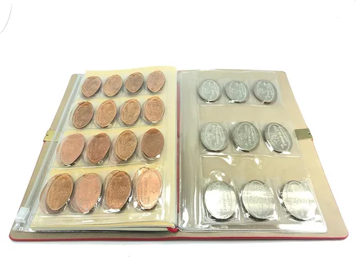 Vista 6 de Pennybandz El Penny Journal tiene capacidad para 146 monedas, el libro definitivo de colección de centavos de recuerdo para tu colección de monedas