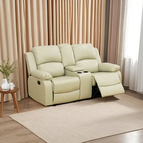 Vista 51 de A Ainehome Juego de Muebles de Sala de Estar de Cuero Reclinable Juego de Sofá Sillón Loveseat Juego de Muebles Sofá para Sala de Estar/Espacio