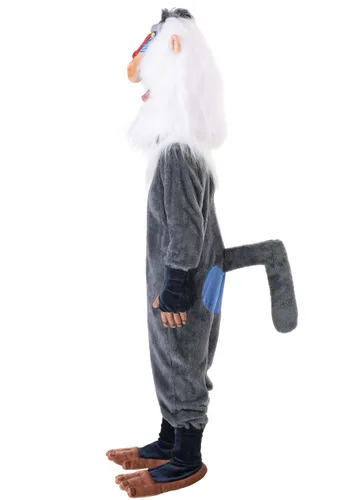 Vista 3 de Disfraz de Rafiki de El Rey León de Disney para niños Multicolor