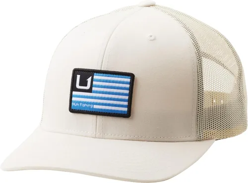 Vista 39 de HUK - Gorra de camionero de malla para hombre con cierre a presión Gorra de pesca antirreflectante