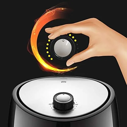 Vista 5 de Freidora de aire 2.2L Hogar Inteligente de Gran Capacidad Libre de Aceite Multifunción Pan Eléctrico