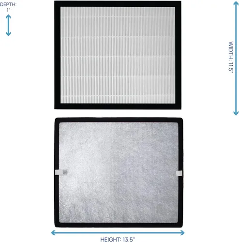 Vista 3 de Filter Bros LV-PUR131-RF HEPA + Juego de filtros de repuesto de carbono para LEVOIT PUR131
