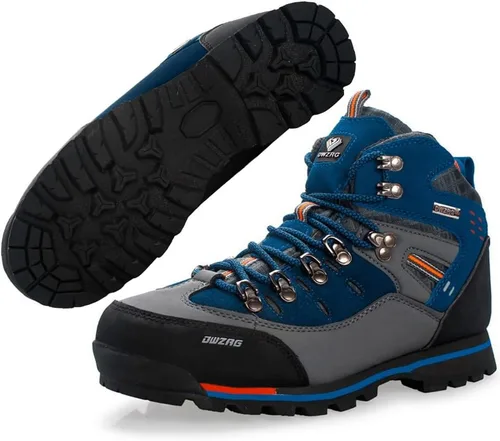 Vista 5 de HiGropcore Botas de senderismo impermeables para hombre, a prueba de viento, zapatos de montañismo MB2-17