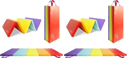 Vista 15 de Kangaroo Hoppers Colchonetas de gimnasia plegables para niños