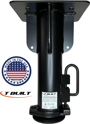 Vista 2 de T built 17" quinta rueda para cuello de cisne adaptador Hitch