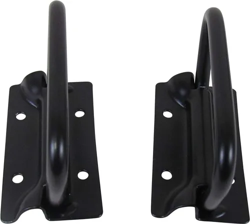 Vista 4 de Reliable Hardware Company RH-0540BK-2-A Juego de 2 manijas para cofre, color negro.