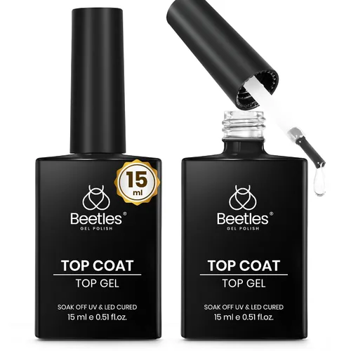 Vista 16 de Beetles - Pegamento de uñas súper fuerte de 0.35 onzas para uñas a presión, no necesita lámpara UV Pegamento de uñas semisólido de secado rápido