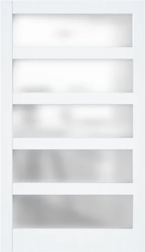 Vista 10 de Puerta corrediza de vidrio de 30 x 84 pulgadas, losas resistentes para puerta de granero, requiere montaje, puertas de granero para el hogar, 5