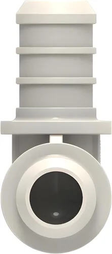 Vista 4 de SEAFLO Acoplamiento de tubería PEX de plástico de 90 grados 1/2" Barb x 1/2" adaptador de codo de ajuste de púas compatible con tubo PEX o PE-RT