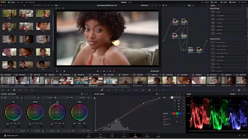Vista 5 de Blackmagic Design DaVinci Resolve 14 Studio License Key Item negro