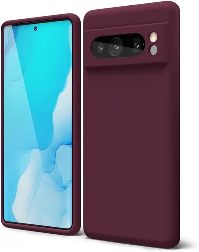 Vista 89 de oakxco para Google Pixel 6A Funda de teléfono de silicona líquida, diseño estético lindo y delgado para mujer y niña, cubierta de gel suave, lisa