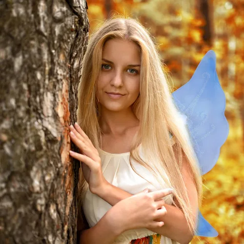 Vista 6 de Fishdown Butterfly Fairy Wings for Girls Dress Up Wings for Party Halloween Costume Birthday Cosplay Big Wings
