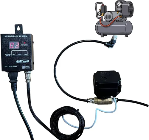 Vista 11 de Controlador de drenaje digital automático para compresores de aire