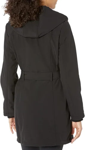 Vista 2 de Tommy Hilfiger Chaqueta impermeable con capucha y cremallera frontal