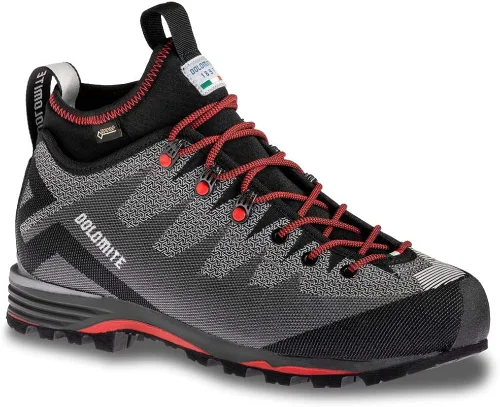 Vista 3 de Dolomite Botas de montañismo clásicas para hombre, Plateado, 10