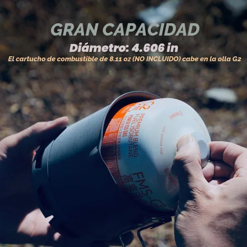 Vista 6 de Fire-Maple Petrel G2 Pot & Greenpeak 1 Estufa de gas Camping Cocina Set