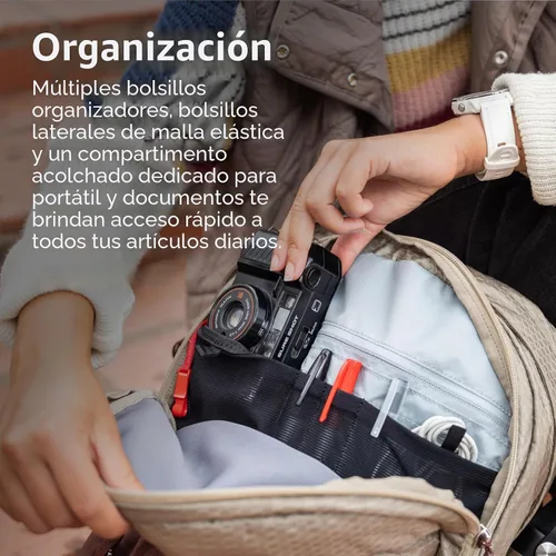 Vista 5 de Mochila para portátil Osprey Tropos, Negra Negro