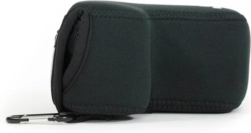 Vista 3 de MegaGear MG1499 Sony Alpha A6400, A6500 (0.709-5.315 in) Funda de neopreno ultra ligera para cámara - Negro, piel sintética