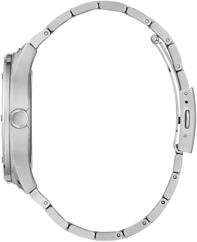 Vista 2 de GUESS US Men's Silver-Tone Multifunction Watch, one