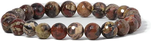 Vista 25 de Colección Cherry Tree - Pulseras de cuentas de gemas para mujeres y hombres, tamaños pequeños, medianos y grandes, cuentas redondas de 8 mm Cuarzo
