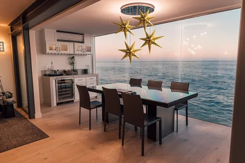 Vista 6 de Increíbles faroles de papel de primera, estilo estrella para decorar