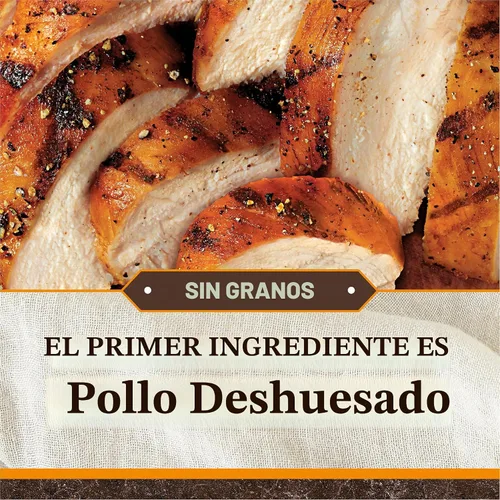 Vista 4 de Merrick - Alimento seco para perros, receta de pollo real y batata libre de granos, 4 libras, en bolsa