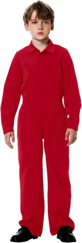 Vista 12 de AOBUTE Mono de color sólido para niños con bolsillos de 3-14 años Verde militar