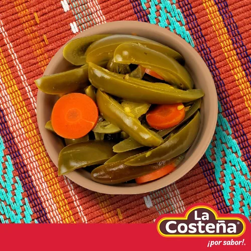 Vista 2 de LA COSTENA Pimientos de jalapeño en rodajas sin sabor 28 onzas