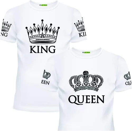 Vista 2 de Camisas a juego para parejas, juego de camisetas para él y ella, camisetas a juego para parejas, divertidas vacaciones, aniversario, regalo de boda