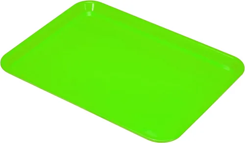 Vista 13 de PATIKIL Bandeja de comida rápida de 12 x 8 pulgadas, bandeja rectangular reutilizable reciclable multiusos para restaurante, cocina en casa