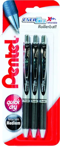 Vista 16 de Pentel Energel Bolígrafo retráctil con cañón - Rosa