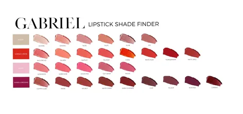 Vista 3 de Gabriel Cosmetics Lápiz labial (Especia Mate - Baya Marrón/Crema Fría), 0.13 oz.