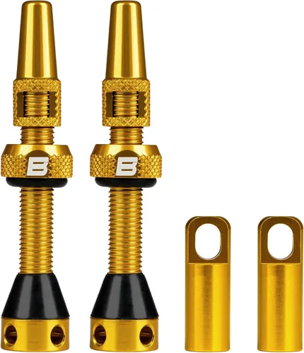 Vista 18 de BWSHLF Vástago de Válvula Sin Cámara Presta 40/44/55/60/65/70/80/100 mm, Kit de Vástago Presta de Aleación Super Ligera con Herramienta