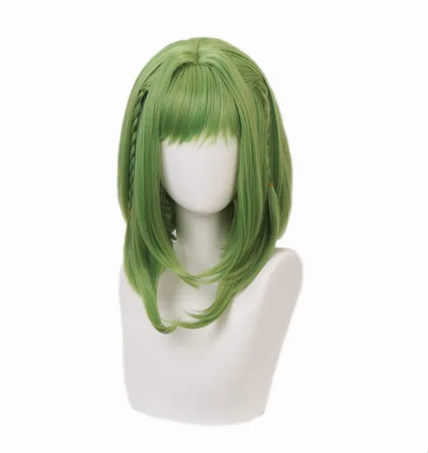 Vista 2 de Hanako-kun Nanamine Sakura Halloween Personajes Juega Cosplay Pelucas con Gorro de Peluca Gratis