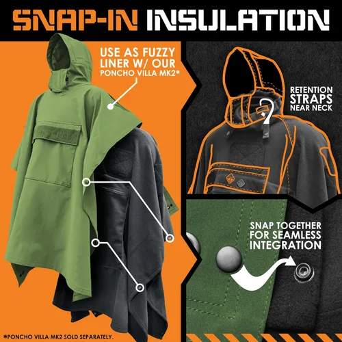 Vista 6 de HAZARD 4 Forro polar Para Poncho Villa (TM) Poncho Técnico Soft-Shell