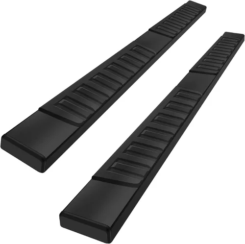 Vista 8 de COMNOVA - Estribos de 6 pulgadas compatibles con Chevrolet Colorado/GMC Canyon Crew Cab 2015-2026, estribos y escalones para Colorado (negro)