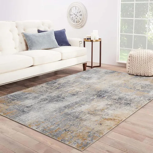 Vista 27 de Alfombra de área de 5 x 7, alfombra bohemia vintage, ultra suave, de pelo bajo, lavable, antideslizante, resistente a las manchas, alfombra impresa