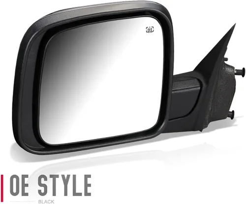 Vista 2 de DNA Motoring OEM-MR-CH1320358 Espejo retrovisor de puerta lateral izquierdo con señal de giro y memoria compatible con Grand Cherokee 2011-2016