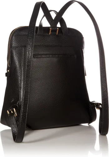 Vista 2 de MICHAEL Michael Kors Rhea - Mochila mediana delgada con cremallera, color negro, talla única