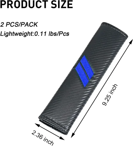 Vista 4 de para Challenger Fundas para Cinturón de Seguridad, Almohadillas para Cinturón de Seguridad para Charger, Accesorios para Dodge, Fundas para Cinturón