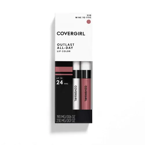 Vista 61 de COVERGIRL Outlast All-Day Lip Color With Topcoat 005 All-Star, 0.31 fl oz