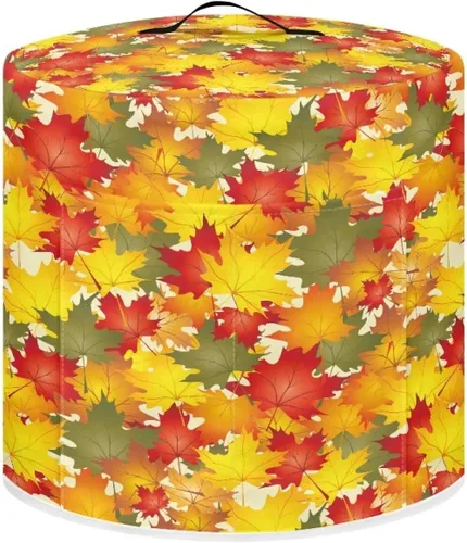 Vista 28 de Cubierta antipolvo para olla a presión con estampado floral de pájaros, compatible con 3 cuartos de galón, cubierta antipolvo instantánea duradera