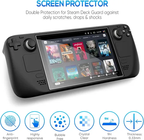Vista 3 de GORIXER - Funda protectora de poliuretano termoplástico suave y transparente accesorios con soporte plegable ajustable y protector de pantalla